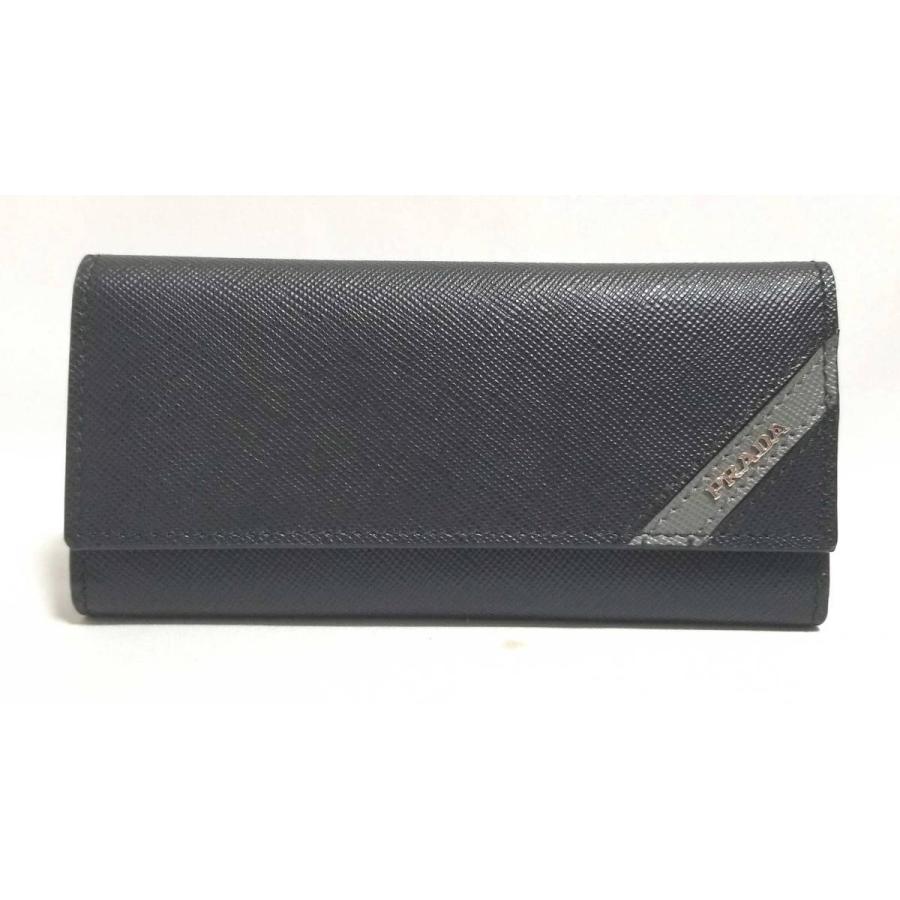 PRADA（プラダ） 未使用 キーケース サフィアーノ レザー 型押し 6連