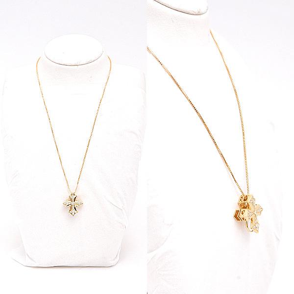 ゆきざき ネックレス メンズ レディース ダブルトップ ペンダント