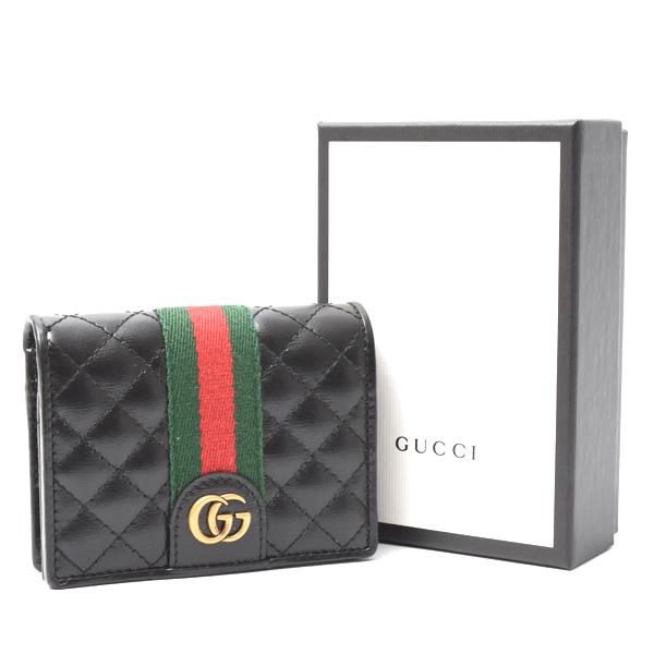 GUCCI（グッチ） 財布 レディース GGマーモント キルティング2つ折り