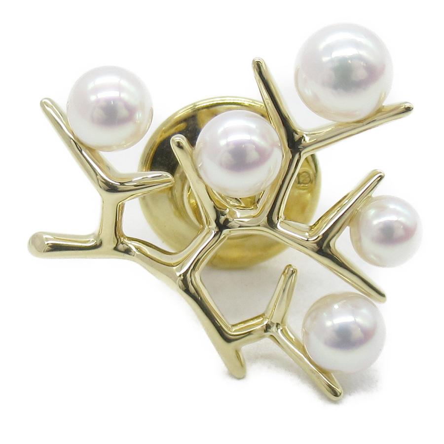 Mikimoto パール付きブローチ 専用ケース付き 〜幸福の木〜 Mikimoto