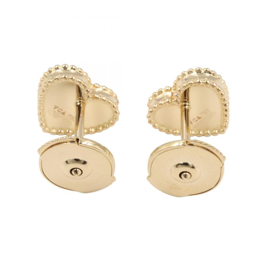 ヴァンクリーフ＆アーペル スウィートアルハンブラ ハート ピアス