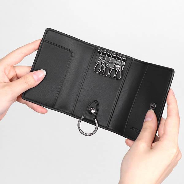 COACH（コーチ） キーケース シグネチャー キャンバス ファイブリング