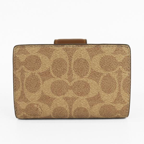 COACH（コーチ） 二つ折り財布 ミディアム コーナー ジップウォレット