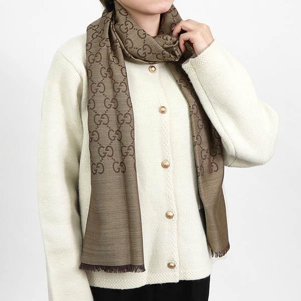 GUCCI（グッチ） 《クーポン配布中》グッチ ストール ウール シルク GG