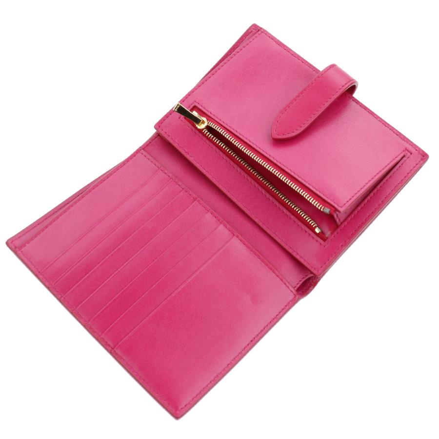 CELINE（セリーヌ） 財布 二つ折り ベルトフラップ ミディアム