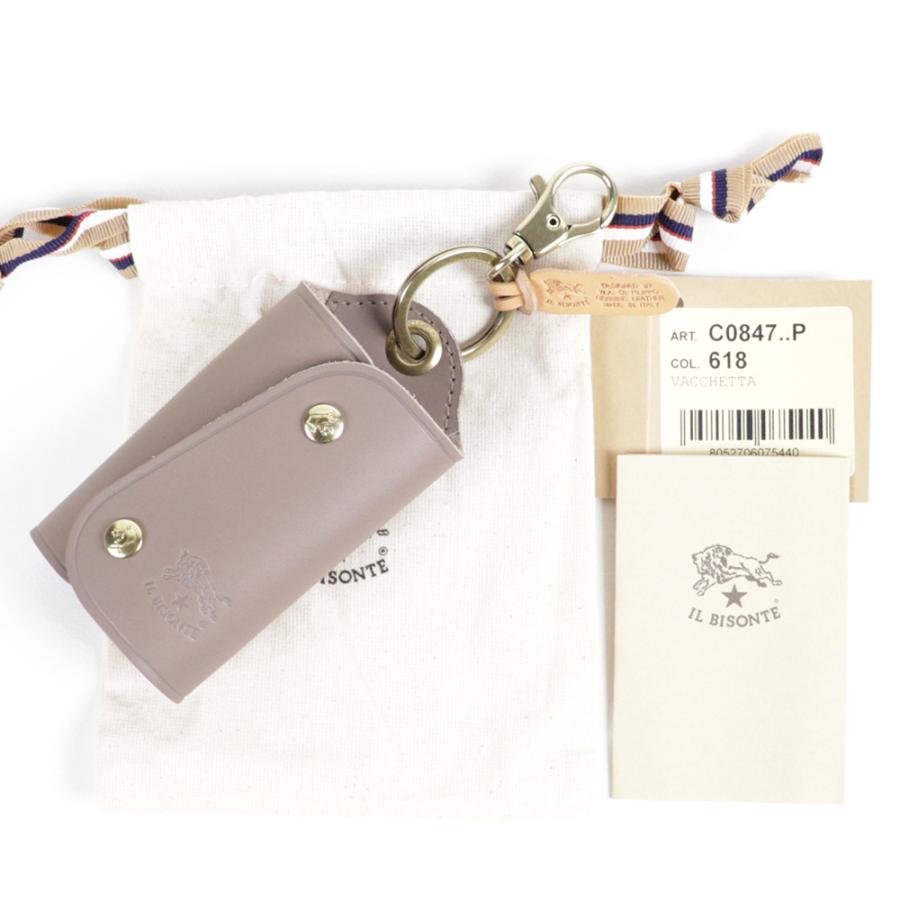 IL BISONTE（イルビゾンテ） キーケース キーリング キーホルダー
