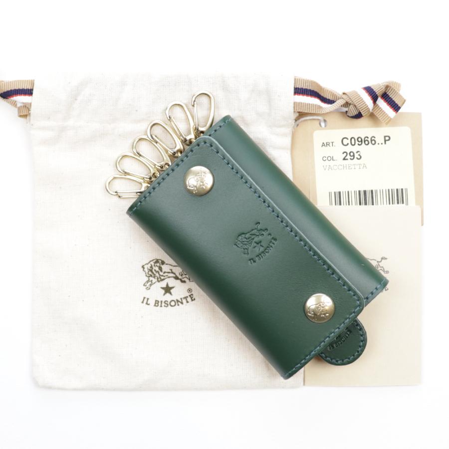 IL BISONTE（イルビゾンテ） キーケース 6連 キーリング付き