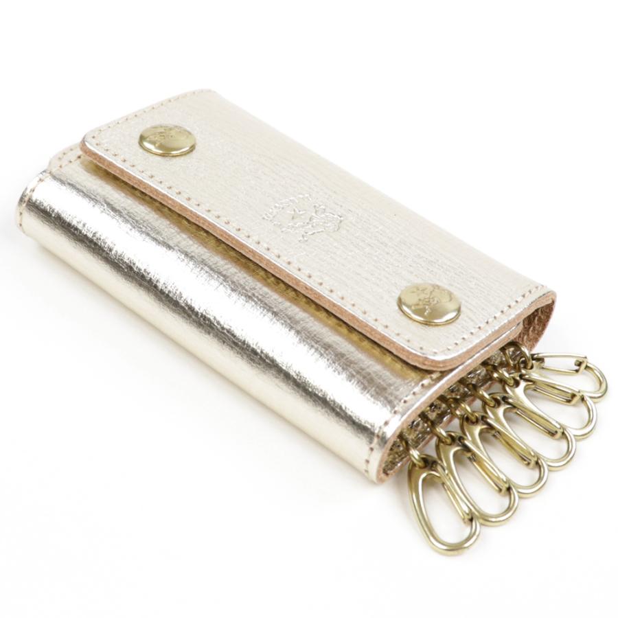 IL BISONTE（イルビゾンテ） キーケース 6連 キーリング付き