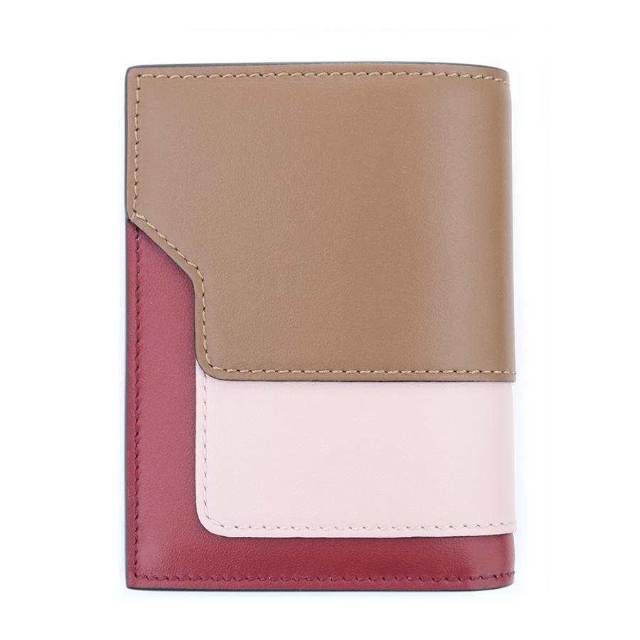 MARNI（マルニ） 財布 二つ折り財布 ゴールドブラウン ピンク