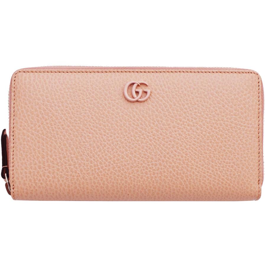 GG Marmont グッチ 財布 GUCCI ラウンドファスナー長財布 レディース