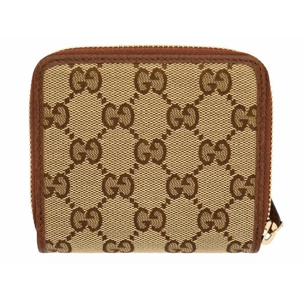 j.1975h32 Gucci GGキャンバス 三つ折り財布 GG 三つ折りウォレット