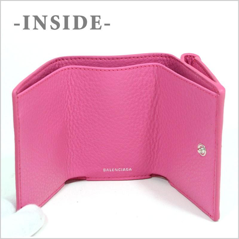 こじろうさん専用BALENCIAGA 三つ折り財布 ピンク ミニ財布 こじろう