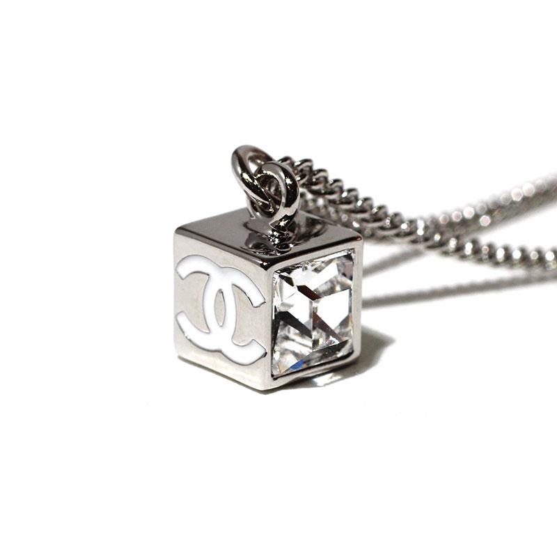 カッペイ 未使用 CHANELシャネル CCダイヤ×チェーン アンクレット 楽天