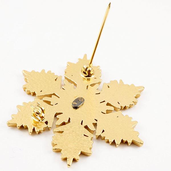 CHANEL（シャネル） ブローチ スノー 雪 結晶 雪の結晶 01A C-TK5914