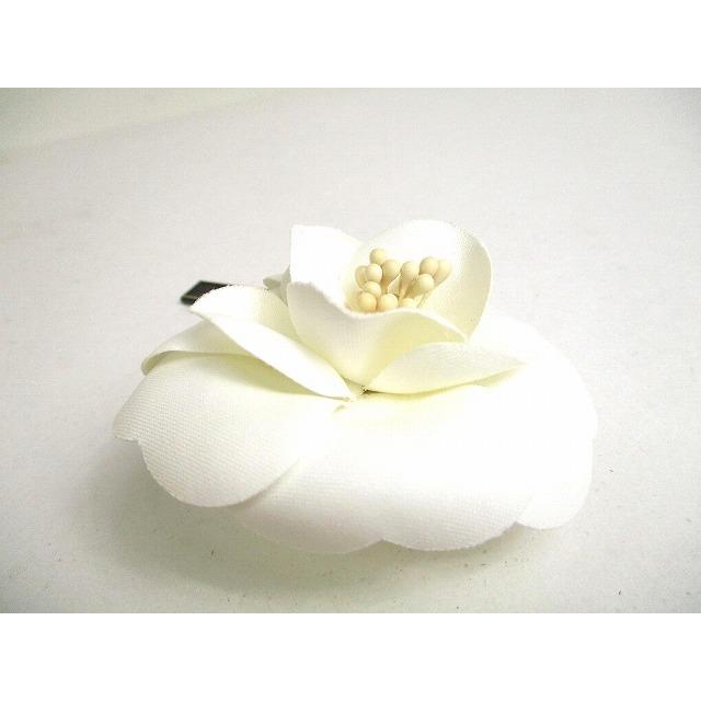 CHANEL シャネル カメリアコサージュ ピンブローチ ベロア P