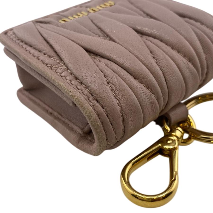 miu miu（ミュウミュウ） マテラッセ AirPods Pro ケース 携帯・スマホ