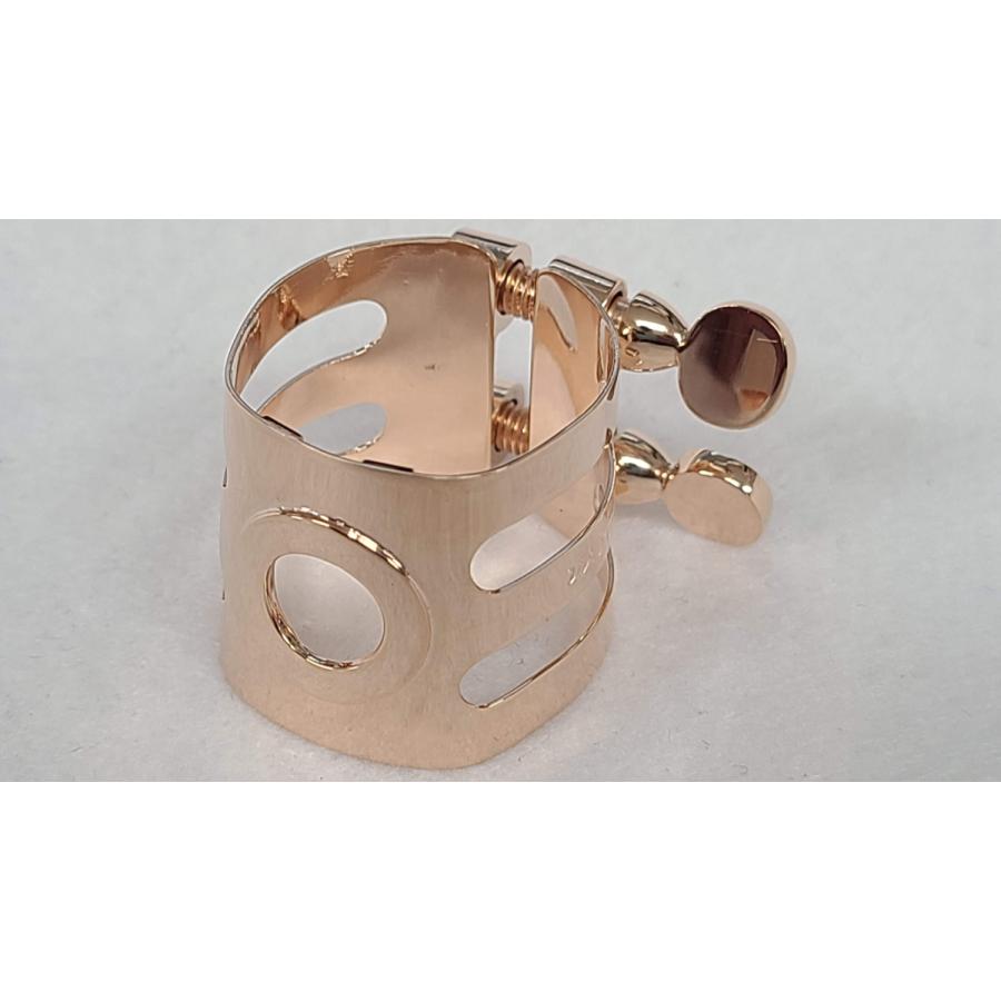 ウッドストーン アルトサックスリガチャー PinkGP（ピンクゴールド