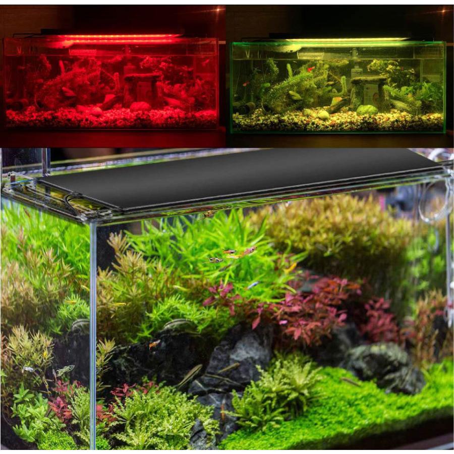 LED 水槽 アクアリウムライト 水槽ライト 120cm〜135cm 42W 1100lm