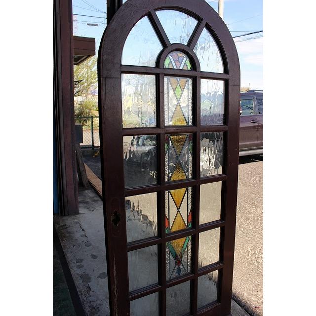 英国 イギリス アンティーク ドア 建具 ガラス 店舗什器 カフェ 英国