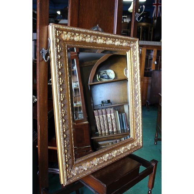 英国イギリスアンティークスタンドミラー鏡ミラードレッサー1920年