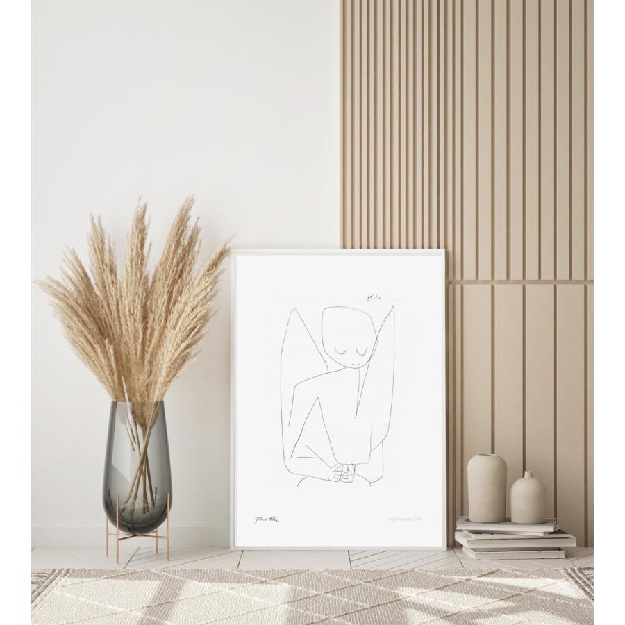 パウル・クレー 忘れっぽい天使 アートポスター インテリア 特大 A2