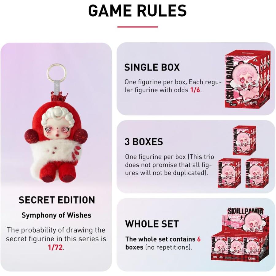 POP MART（ポップマート） POP MART SKULLPANDA Winter Symphony