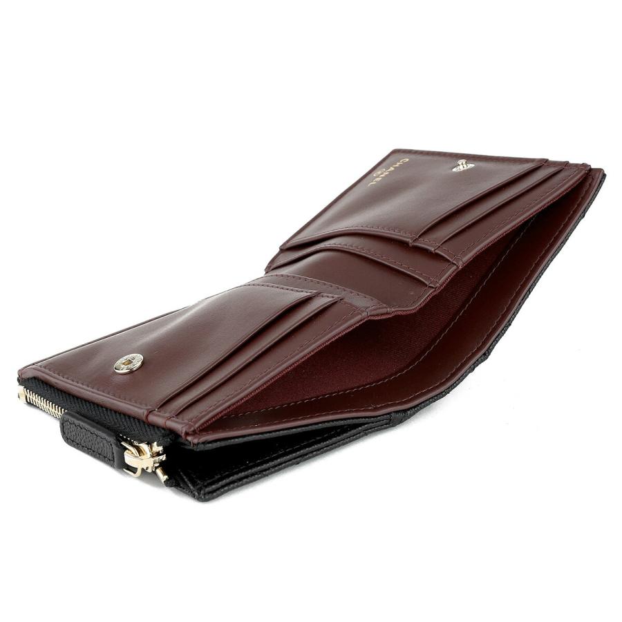 CHANEL（シャネル） 並行輸入 2つ折り財布 キャビアスキン CHANEL