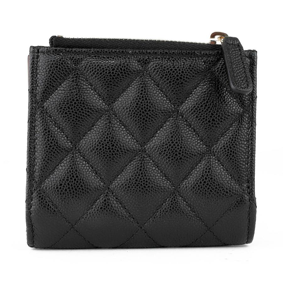 CHANEL（シャネル） 並行輸入 2つ折り財布 キャビアスキン CHANEL