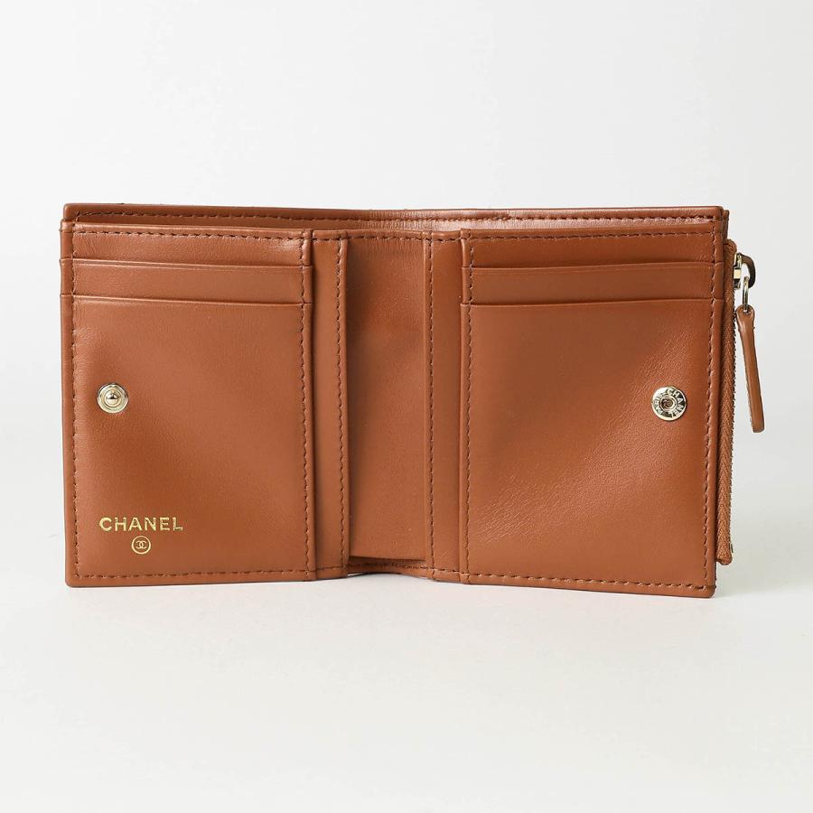 CHANEL（シャネル） 並行輸入 2つ折り財布 キャビアスキン SMALL