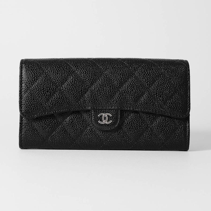 CHANEL（シャネル） 並行輸入 長財布 キャビアスキン CHANEL LONG