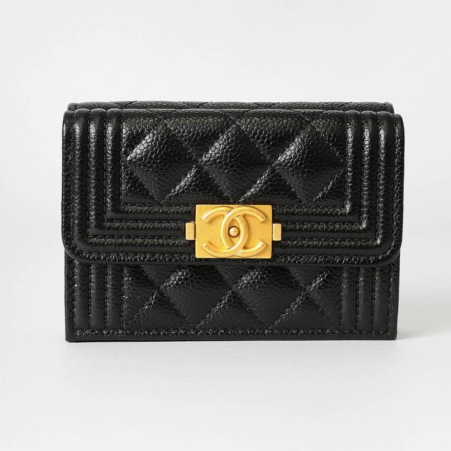 CHANEL（シャネル） 並行輸入 3つ折り財布 ボーイ SMALL WALLET