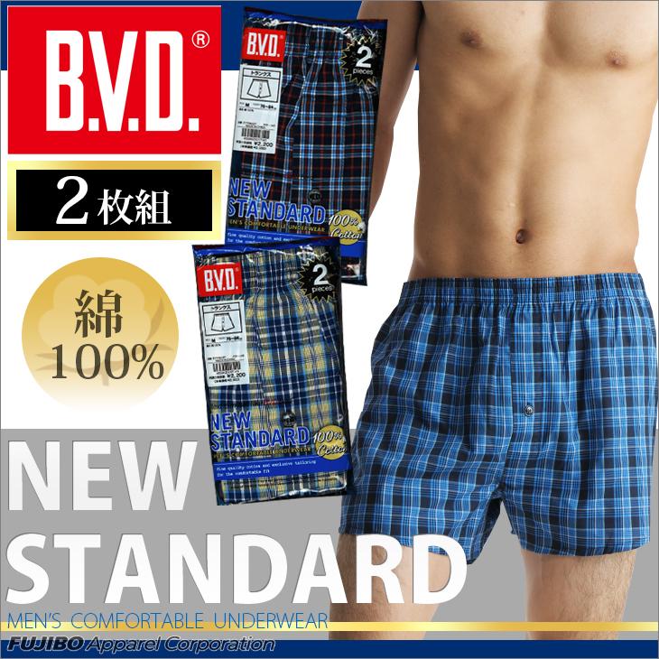 BVD 先染めトランクス NEW STANDARD Mサイズ 2枚組×27枚 bvd