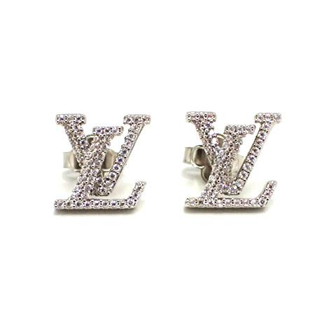 LOUIS VUITTON（ルイ・ヴィトン） ピアス・LV アイコニック ストラス