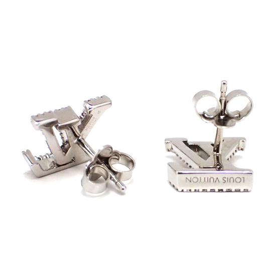 LOUIS VUITTON（ルイ・ヴィトン） ピアス・LV アイコニック ストラス