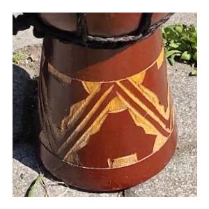 ジャンべ ミニ 楽器 20cm ジェンベ おもちゃ アフリカ太鼓 打楽器 民族