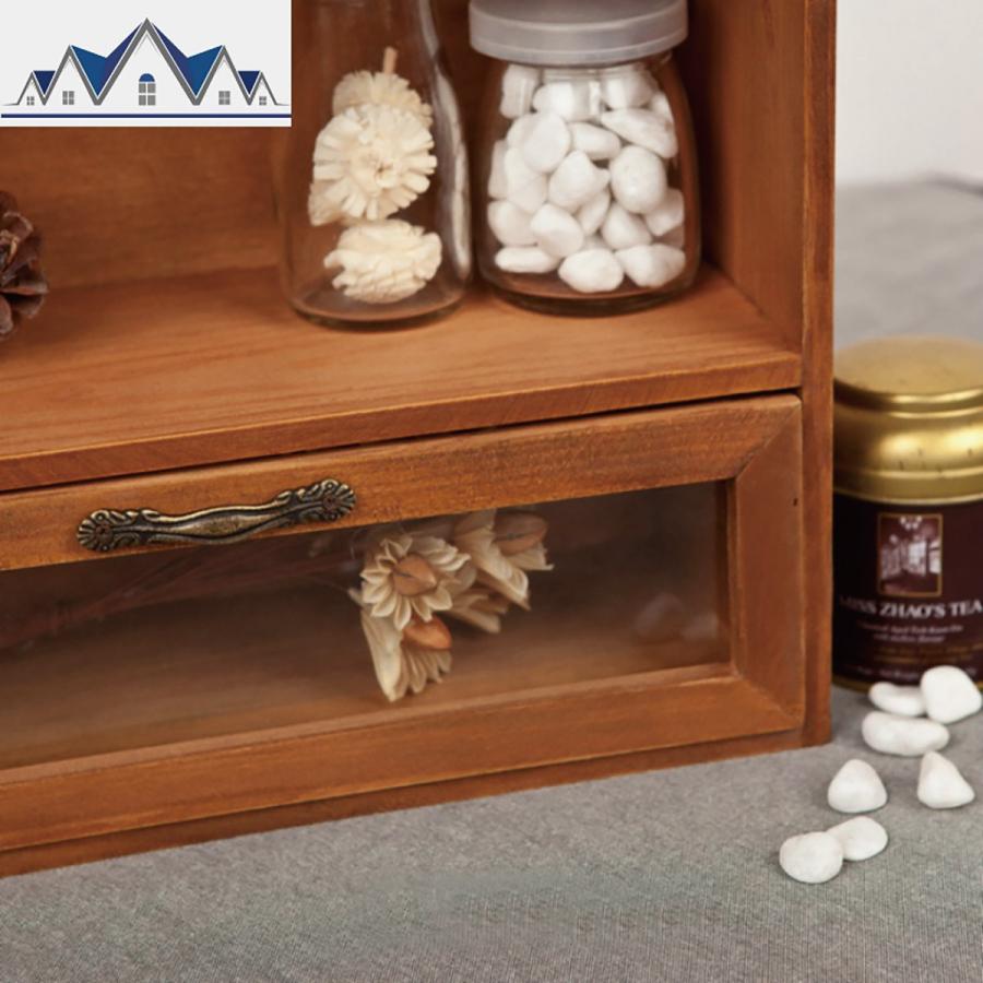 木製 卓上 小物入れ 引き出し ミニチェスト アンティーク ウッド 収納