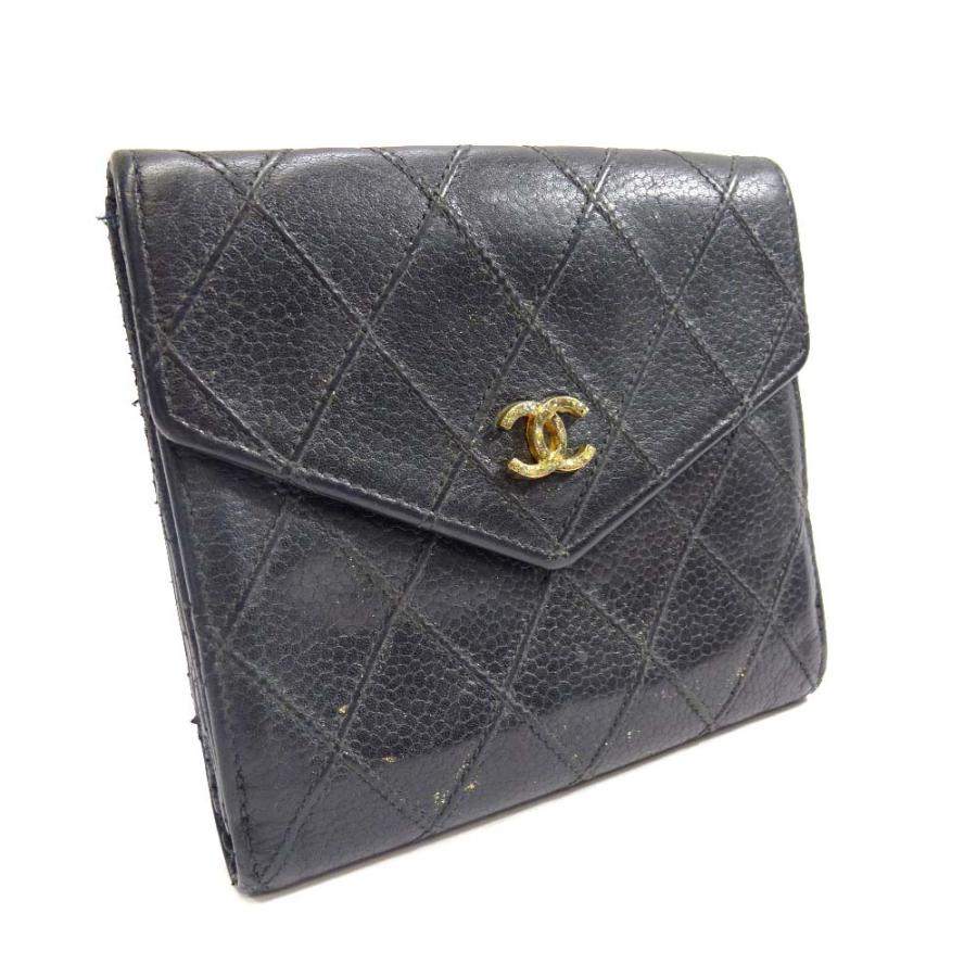 CHANEL（シャネル） ビコローレ Wホック 二つ折り財布 レディース