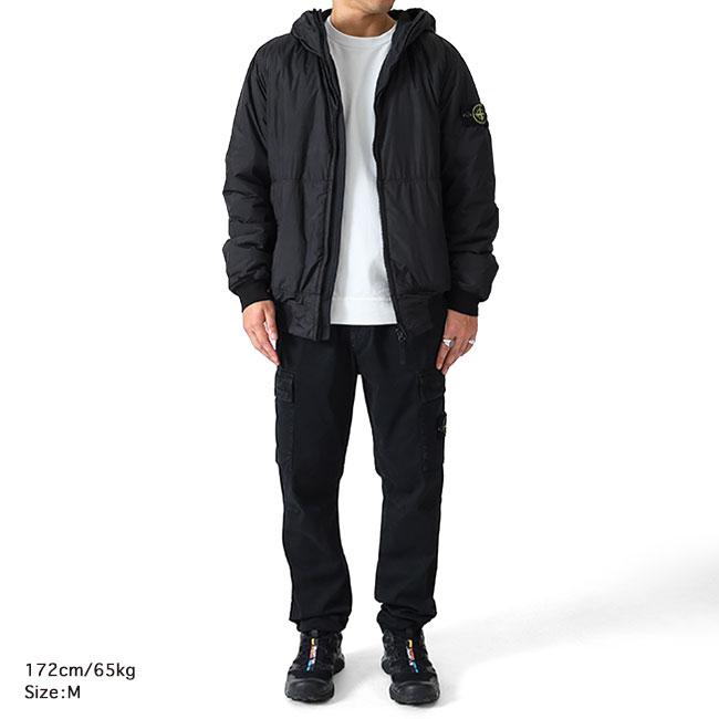 STONE ISLAND ストーンアイランド プリマロフト 中綿 フード付き