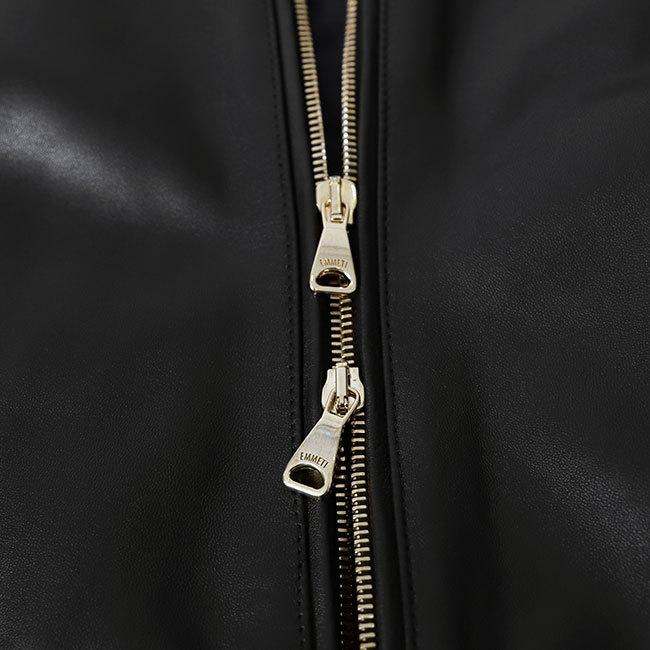 EMMETI エンメティ ユリ JURI GOLD ゴールドジップ シングルライダース