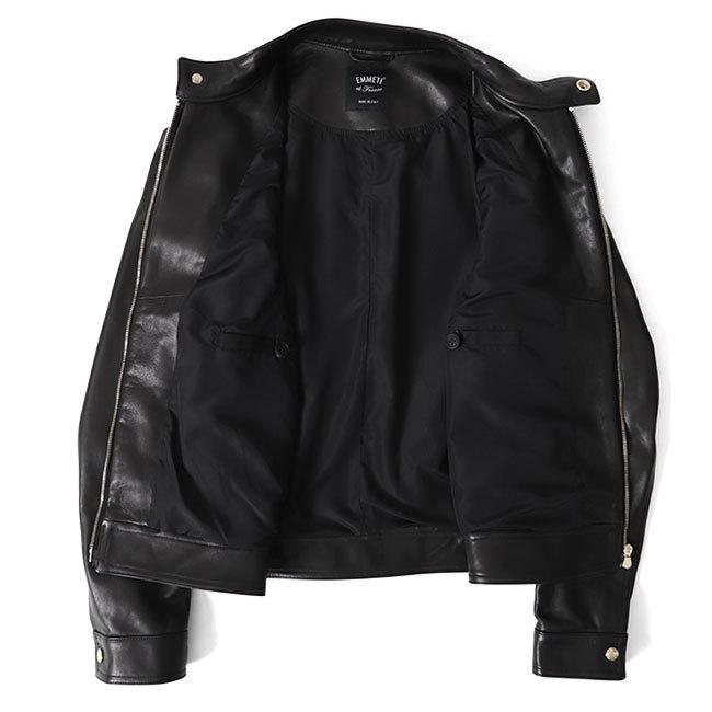 EMMETI エンメティ ユリ JURI GOLD ゴールドジップ シングルライダース