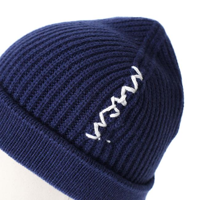 TIME SALE] MARNI マルニ ロゴ刺繍 ウール カシミヤ ニットキャップ