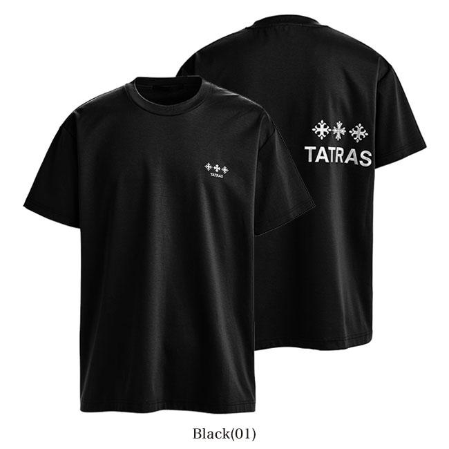 TATRAS タトラス NUNKI ヌンキ ロゴ刺繍 Tシャツ 半袖Tシャツ メンズ