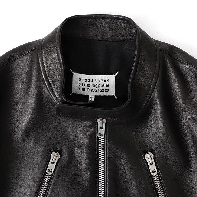 名作 マルジェラ本人期 2007ss 八の字レザーライダース 名作マルジェラ