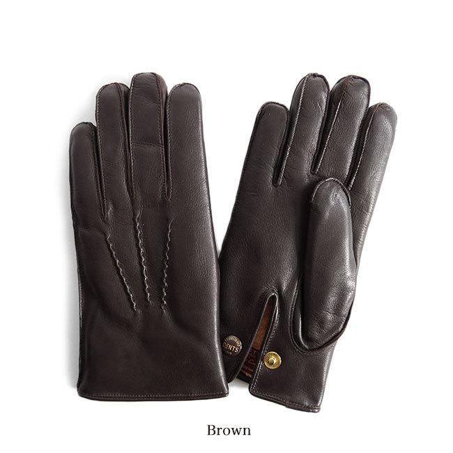 DENTS（デンツ） レザーグローブ 手袋 ラビットファー 15-1590 Lumley