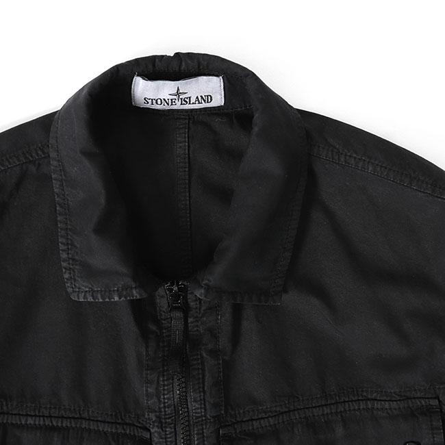 Stone Island ストーンアイランド ガーメントダイ ミリタリー シャツ