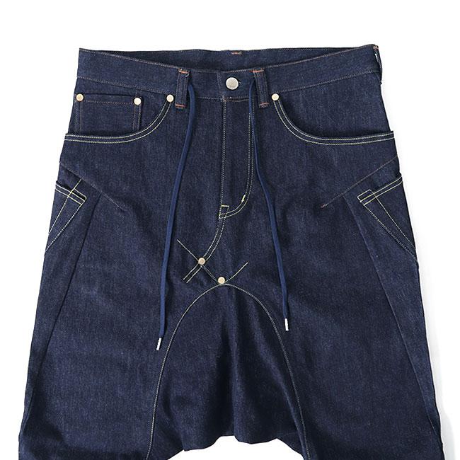 フミトガンリュウ 3D CUT 5 POCKETS SARROUEL PANTS FUMITO GANRYU