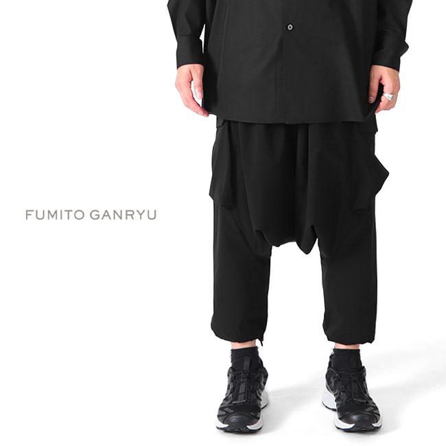 GANRYU ガンリュウ サルエルパンツ ブラック Mサイズ FUMITO GANRYU