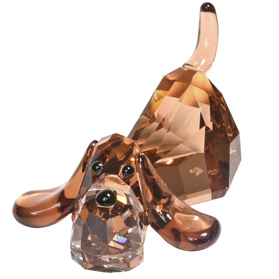 スワロフスキー バセットハウンド犬