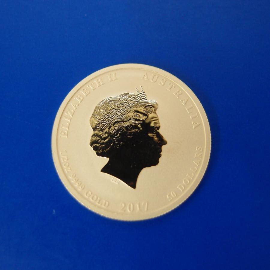 N482 オーストラリア 2017年 銀貨 ニワトリ 鶏