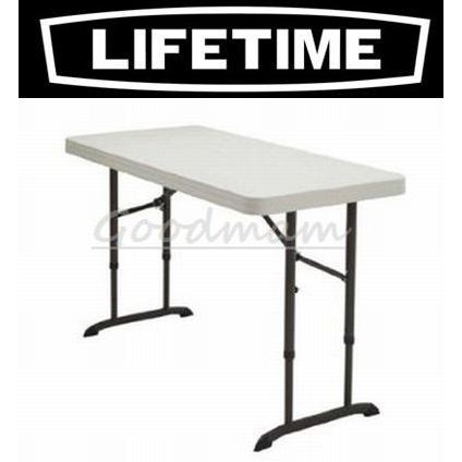 4Footライフタイムテーブル4人掛け LIFETIME 高さ調整可能3段階